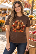 Leopard Bow Turkey Tee